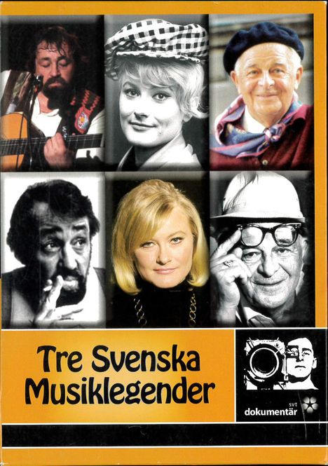 Huvudbild Tre Svenska Musiklegender (DVD)