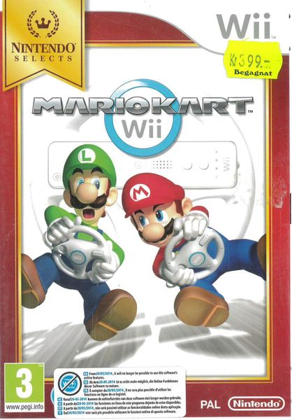 Mario Kart Wii (Wii) beg