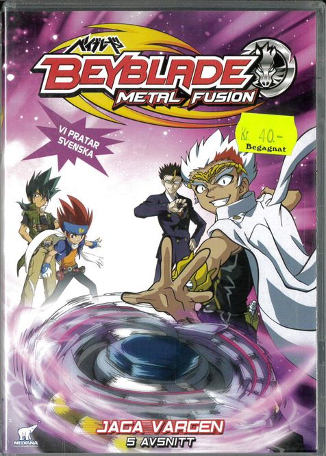 Huvudbild Beyblade Metal Fusion - jaga Vargen  (DVD) beg
