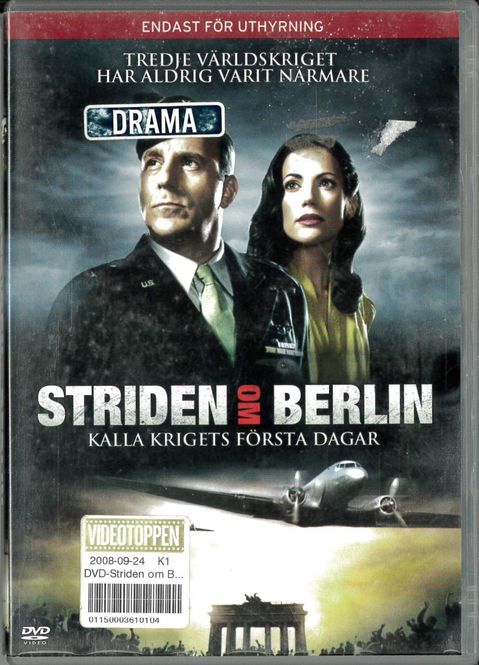 Huvudbild Striden om Berlin (DVD) beg fd hyr