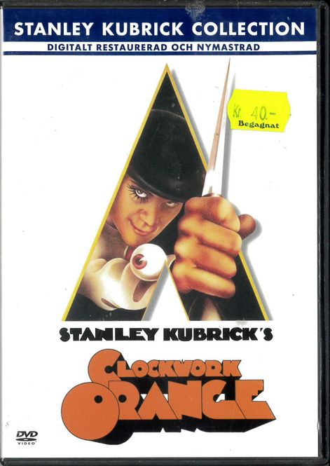 Huvudbild A Clockwork Orange (dvd) beg