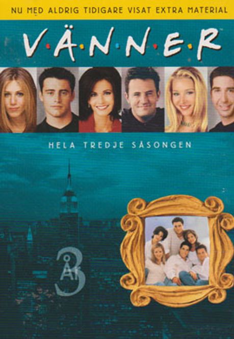 Huvudbild Vänner - Säsong 3 (dvd) beg