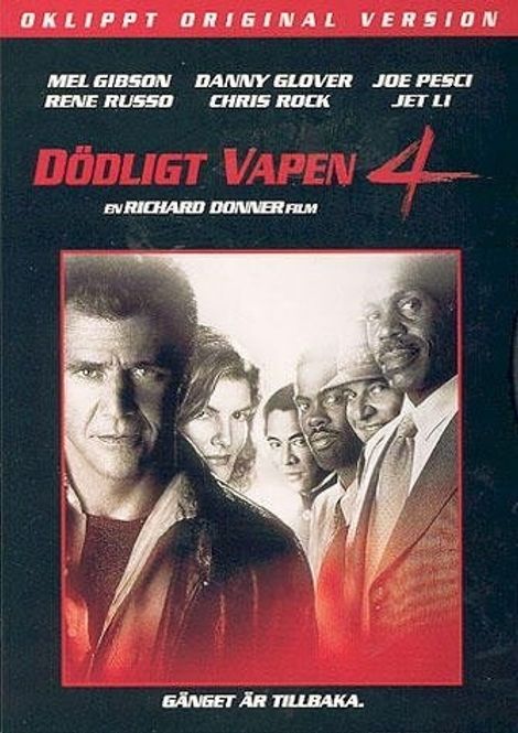 Huvudbild Dödligt vapen 4 (DVD) 