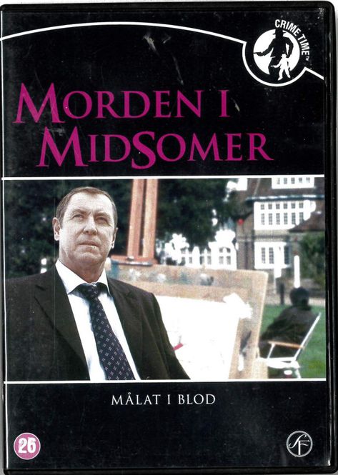 Huvudbild Morden i Midsomer 26  Målat i blod (dvd) beg