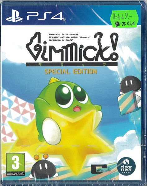 Gimmick ! Special Edition (Ps4)
