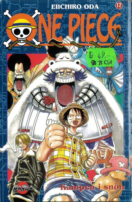 Huvudbild One Piece 17 : Kampen i snön  (pocket)
