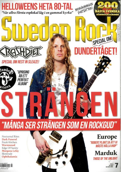 Huvudbild Sweden Rock Magazine 2021: #7