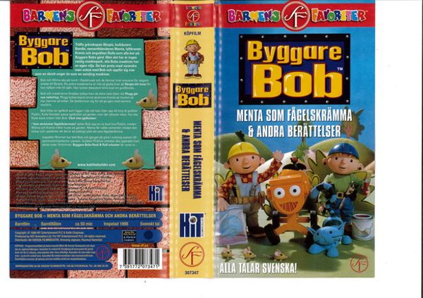Byggare Bob - Menta som fågelskrämma (vhs)
