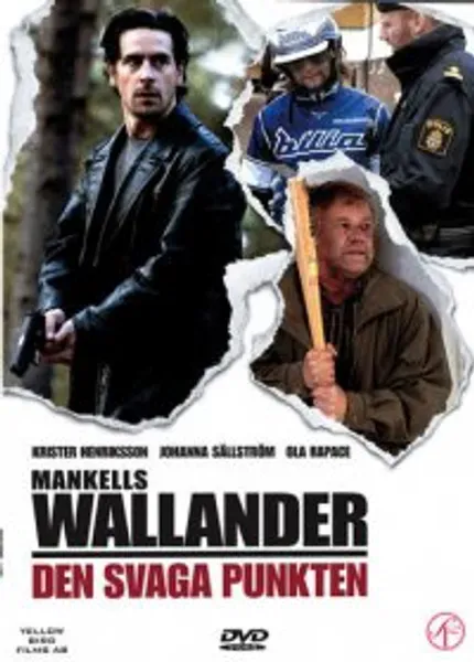 Wallander  6 Den svaga punkten (DVD)