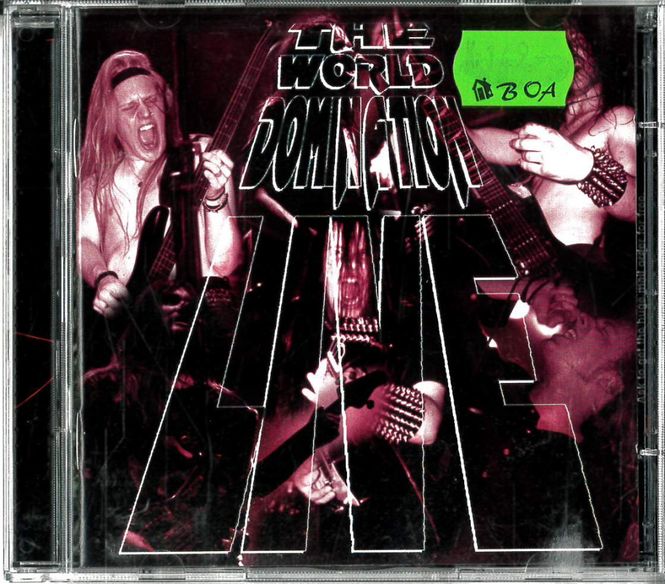 Huvudbild World Domination Live (cd) 