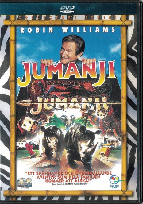 Huvudbild Jumanji - 1995 (DVD) beg