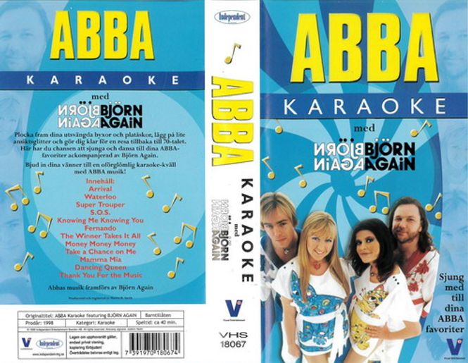 Huvudbild ABBA - KARAOKE (VHS)