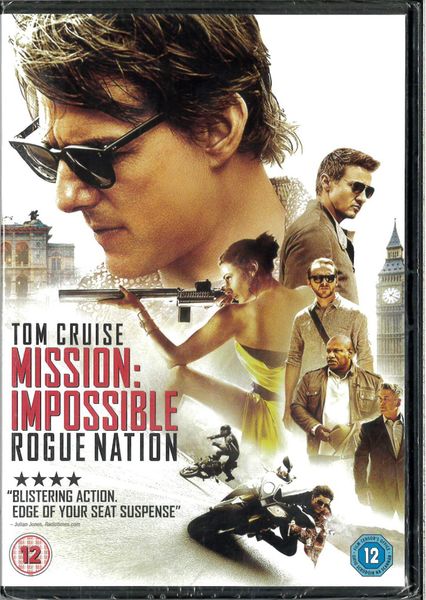 Mission:Impossible Rogue Nation (DVD) import