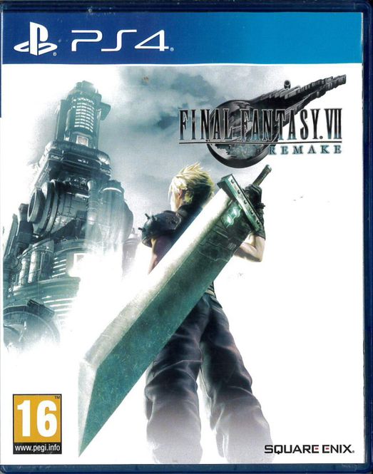 Huvudbild Final fantasy VII  -remake (Ps4) 