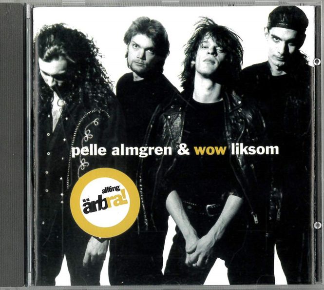 Huvudbild Pelle Almgren & Wow Liksom - Allting är bra  (cd) ...