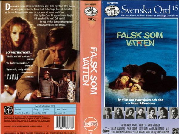 Falsk som vatten (vhs)