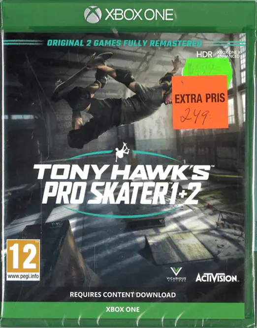 Huvudbild Tony Hawk's Pro Skater 1-2 (XboxOne) beg