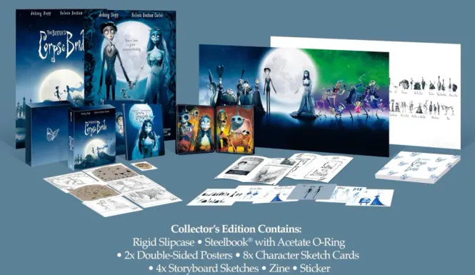 Huvudbild Corpse  Bride (Limited Collector's Steelbook ...