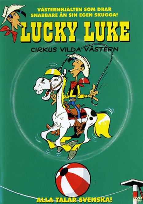 Huvudbild Lucky Luke - Cirkus Vilda Västern (DVD) 