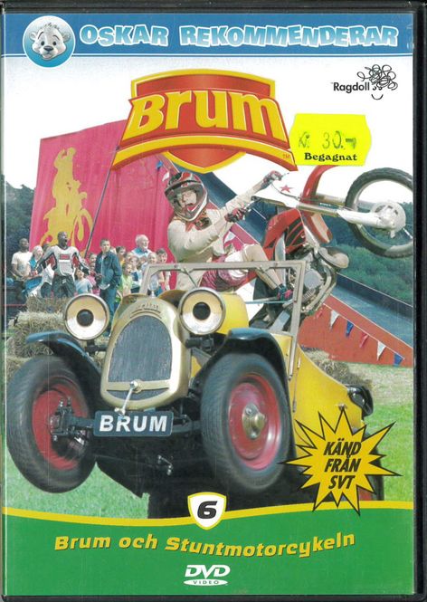 Huvudbild Brum 6 - Stuntmotorcykeln  (DVD) beg