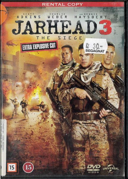 Jarhead 3: The Siege  (dvd) fd hyr