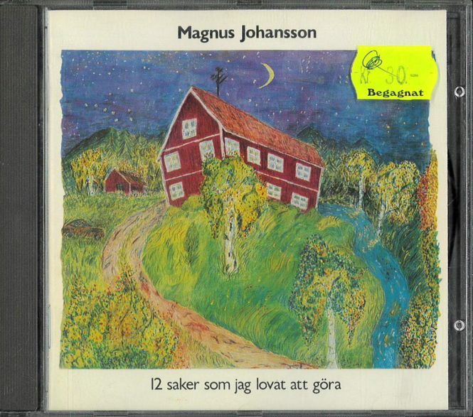 Huvudbild Magnus Johansson - 12 saker som jag... (CD)beg