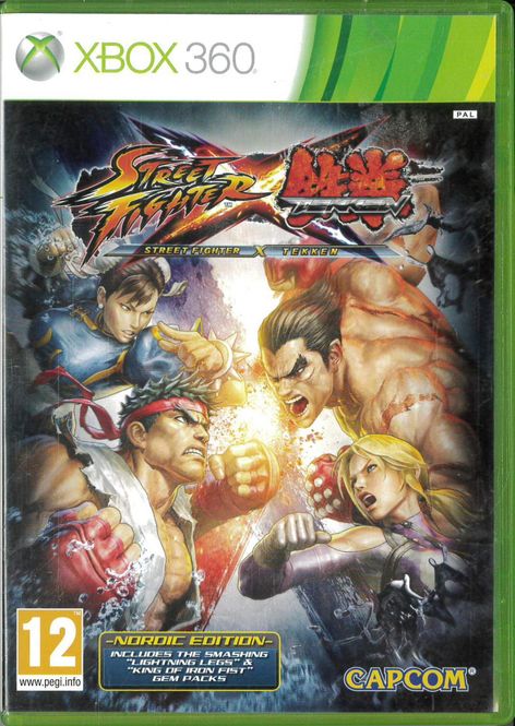 Huvudbild Street Fighter X Tekken (X360) beg