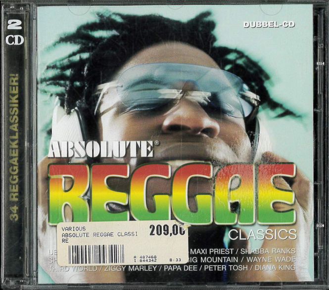 Huvudbild Absolute: Reggae (2CD) beg