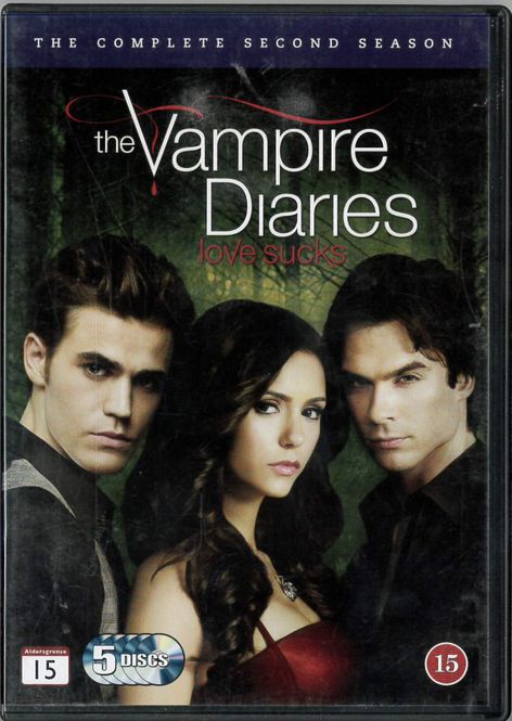Huvudbild Vampire Diaries - Säsong 2 (DVD) beg