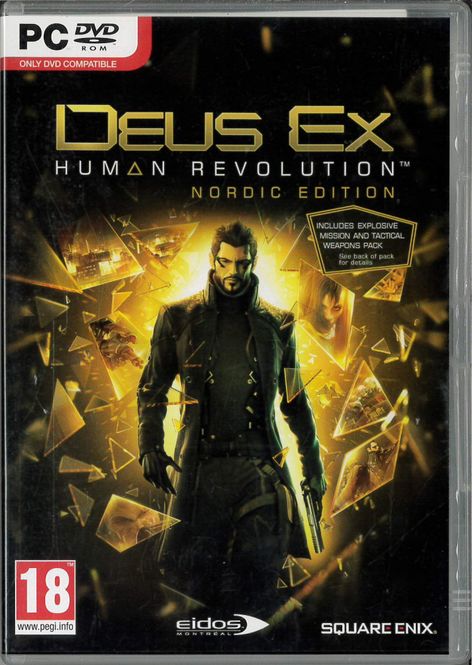 Huvudbild Deus Ex: Human Revolution (Nordic Edition)  (Pc) ...