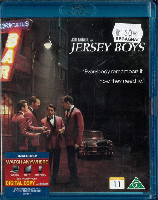 Huvudbild Jersey Boys (Blu-ray) beg