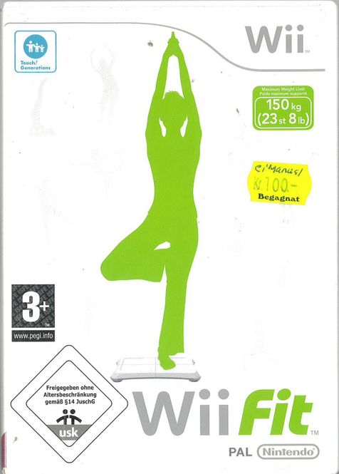 Huvudbild Wii Fit (Wii) beg