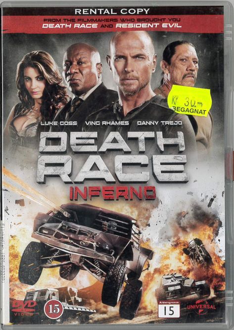 Huvudbild Death Race - Inferno (DVD) fd hyr