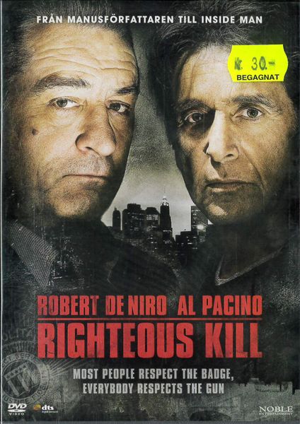 Righteous Kill (dvd) beg