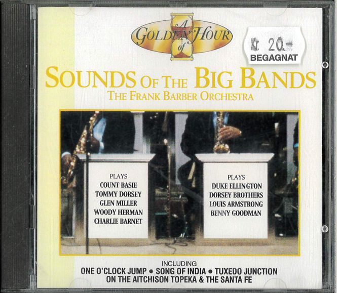 Huvudbild Frank Barber Orchestra - Sounds of Big Bands (CD) ...