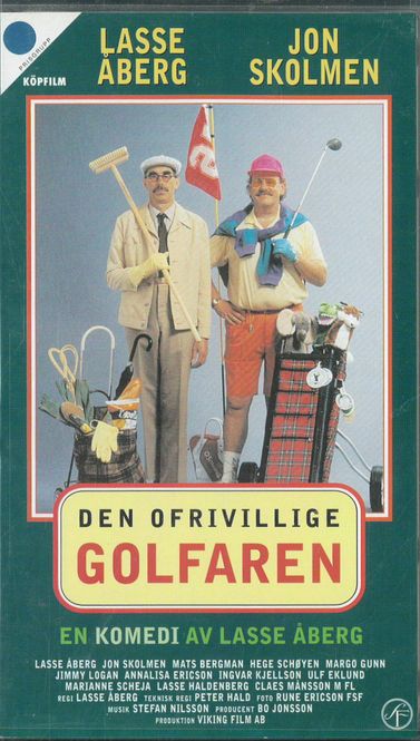 Huvudbild Den Ofrivillige Golfaren (vhs) grön