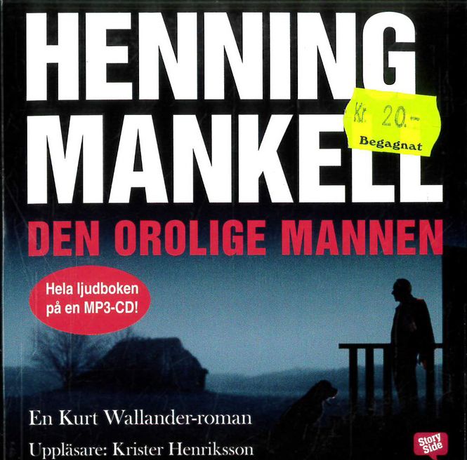 Huvudbild HENNING MANKEL: Den orolige mannen (ljudbok) beg