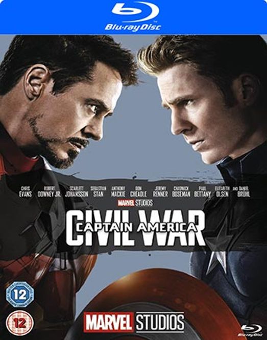 Huvudbild Captain America 3 Civil war (blu-ray)
