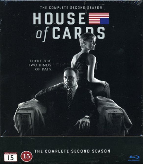 Huvudbild House of Cards - Säsong 2 (Blu-ray) beg