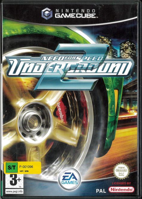 Huvudbild Need For Speed: Underground 2 (GameCube) beg