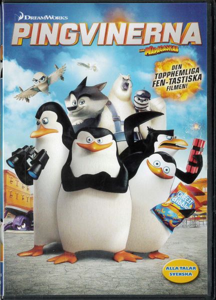 Pingvinerna från Madagaskar (2014) beg dvd
