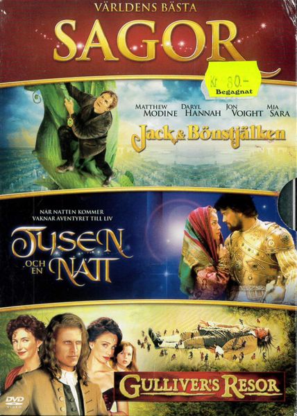 Världens Bästa Sagor (dvd Box) beg
