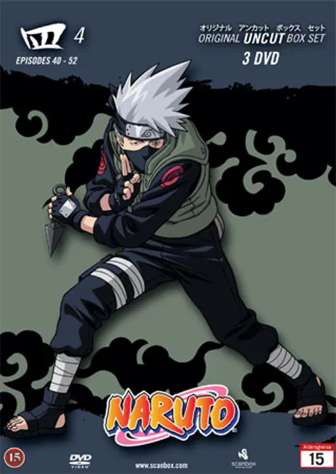 Huvudbild Naruto - Uncut Box 4 (beg dvd)