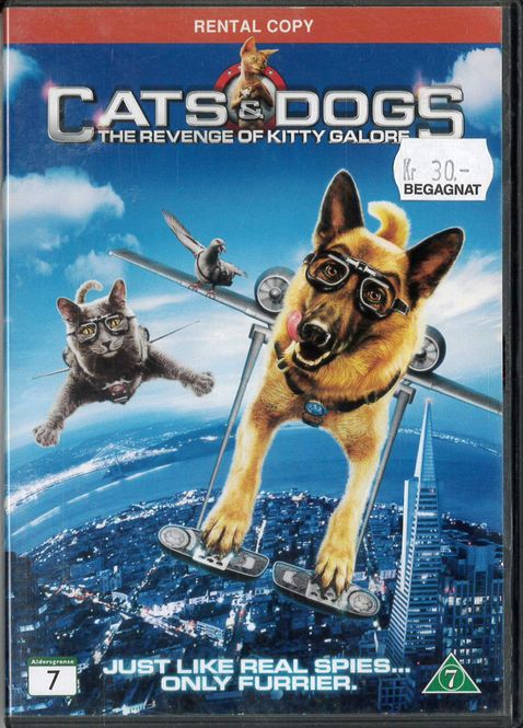 Huvudbild Som hund och katt - Kitty Galores hämnd  (DVD) fd ...