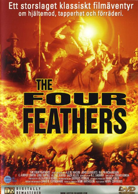 Huvudbild Four Feathers - De fyra fjärdrarna (1939) (dvd)