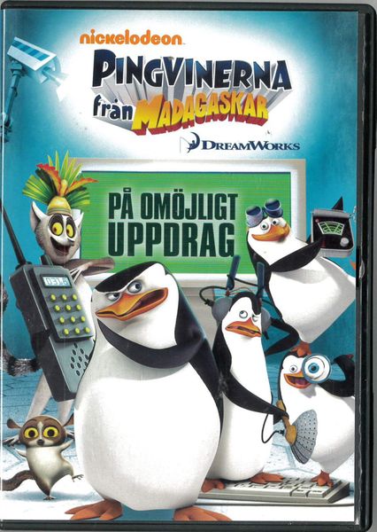 Pingvinerna från Madagaskar - På omöjligt uppdrag (dvd) beg