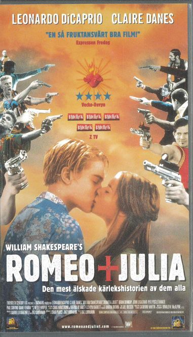 Huvudbild Romeo + Julia (VHS)