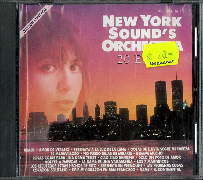 Huvudbild New york sound's orchestra - 20 Exitos (CD) beg