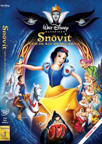 Snövit Och De Sju Dvärgarna (1 disc) (DVD) beg