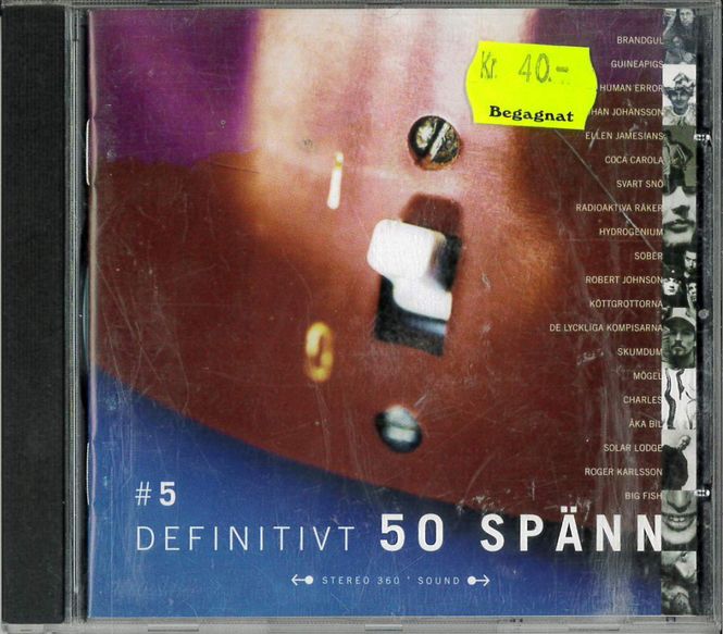 Huvudbild Definitvt 50 Spänn  5 (CD) beg
